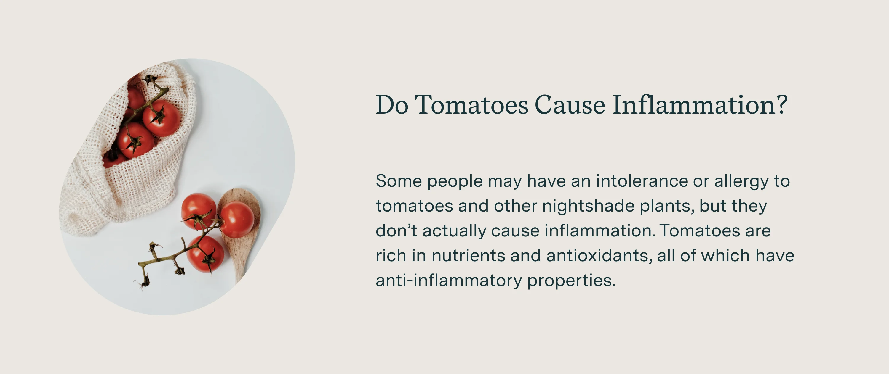 Do tomatoes cause inflammation 9 food myths debunked